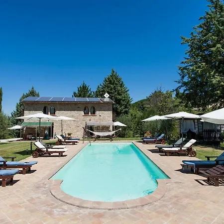Umbertide, Close To Gubbio And Assisi, With Panoramic Pool Ramazzano - Le Pulci